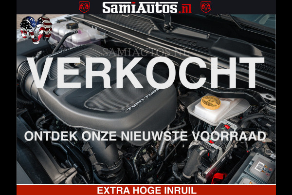 Dodge Ram LIMITED H.O 540PK 706Nm | Massage + Full Option | De Meest Luxe en Volle Pick-Up in zijn Klasse | Comfortabele Dubbele Cabine met Royale 5 Zitplaatsen | BPM vrij | Nu Leverbaar uit Voorraad | Voorraad Nr 2298 - 7479