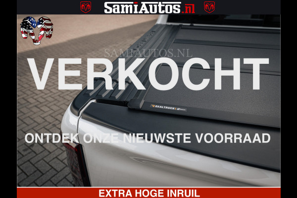 Dodge Ram LIMITED H.O 540PK 706Nm | Massage + Full Option | De Meest Luxe en Volle Pick-Up in zijn Klasse | Comfortabele Dubbele Cabine met Royale 5 Zitplaatsen | BPM vrij | Nu Leverbaar uit Voorraad | Voorraad Nr 2298 - 7479