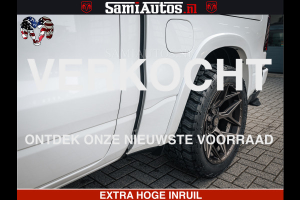 Dodge Ram LIMITED H.O 540PK 706Nm | Massage + Full Option | De Meest Luxe en Volle Pick-Up in zijn Klasse | Comfortabele Dubbele Cabine met Royale 5 Zitplaatsen | BPM vrij | Nu Leverbaar uit Voorraad | Voorraad Nr 2298 - 7479