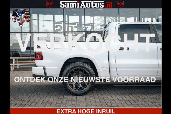 Dodge Ram LIMITED H.O 540PK 706Nm | Massage + Full Option | De Meest Luxe en Volle Pick-Up in zijn Klasse | Comfortabele Dubbele Cabine met Royale 5 Zitplaatsen | BPM vrij | Nu Leverbaar uit Voorraad | Voorraad Nr 2298 - 7479
