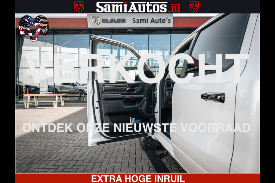 Dodge Ram LIMITED H.O 540PK 706Nm | Massage + Full Option | De Meest Luxe en Volle Pick-Up in zijn Klasse | Comfortabele Dubbele Cabine met Royale 5 Zitplaatsen | BPM vrij | Nu Leverbaar uit Voorraad | Voorraad Nr 2298 - 7479