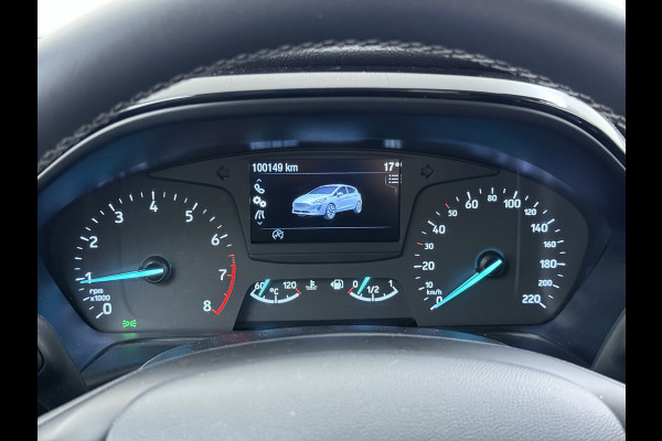 Ford Fiesta 1.0T 126PK Titanium Apple Carplay Android Navi LM Airco Cruise Control Stoelverwarming Apps Voorruitverwarming Wifi Mistlampen Chroompack TCS Led Lmv Lane Assist Isofix TCS EAB Hill-Start-Assist Ford-Pass-Connect LED