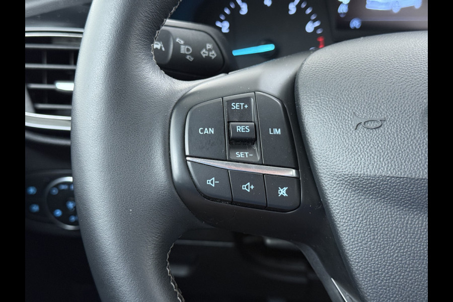 Ford Fiesta 1.0T 126PK Titanium Apple Carplay Android Navi LM Airco Cruise Control Stoelverwarming Apps Voorruitverwarming Wifi Mistlampen Chroompack TCS Led Lmv Lane Assist Isofix TCS EAB Hill-Start-Assist Ford-Pass-Connect LED