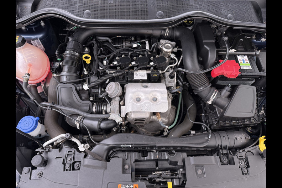 Ford Fiesta 1.0T 126PK Titanium Apple Carplay Android Navi LM Airco Cruise Control Stoelverwarming Apps Voorruitverwarming Wifi Mistlampen Chroompack TCS Led Lmv Lane Assist Isofix TCS EAB Hill-Start-Assist Ford-Pass-Connect LED