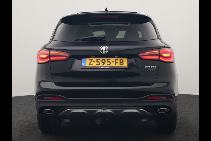 MG EHS 1.5 TGDI Luxury PHEV 259pk | Trekhaak | Panodak | Adaptive Cruise | 360 Camera | Lederen Sportstoelen Verwarmd | Keyless | Blis | LED Koplampen | Apple Carplay | Plug In Hybrid |