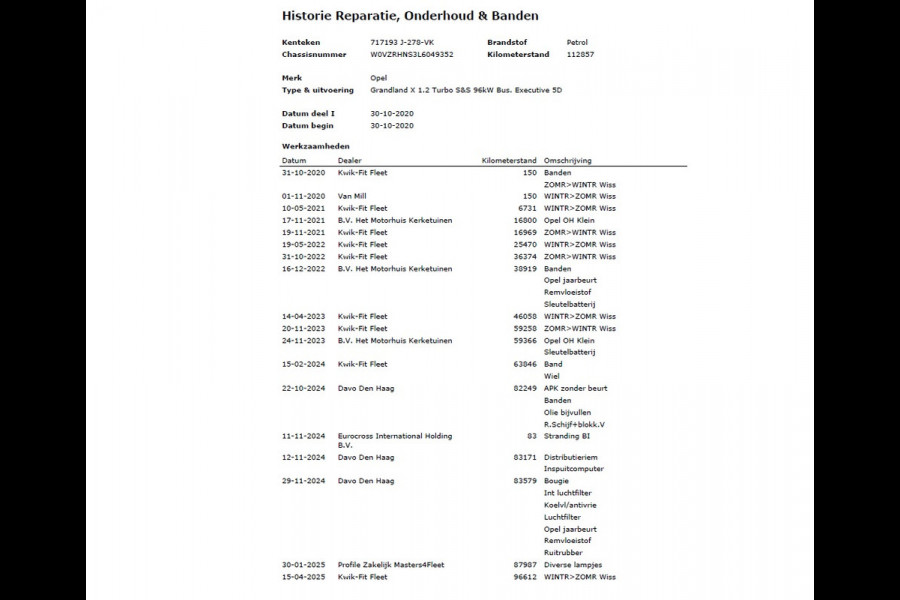 Opel Grandland X T131PK Trekhaak AGR Navi Apple Carplay Android 1/2 Leer Cruise Control Pdc ECC Ergocomfort Stoel Business Executive Lmv Privacy Glas Led DAB+ Regen-Lichtsensor Lane Assist 1.400KG Trekgewicht 1e Eigenaar Origineel Nederlandse Auto € 34.000