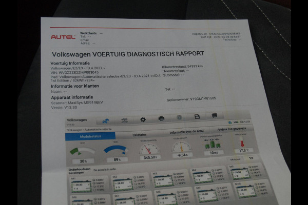 Volkswagen ID.4 Life 77 kWh | Camera | Trekhaak | Sfeerverlichting | Apple Carplay | Cruise Control |