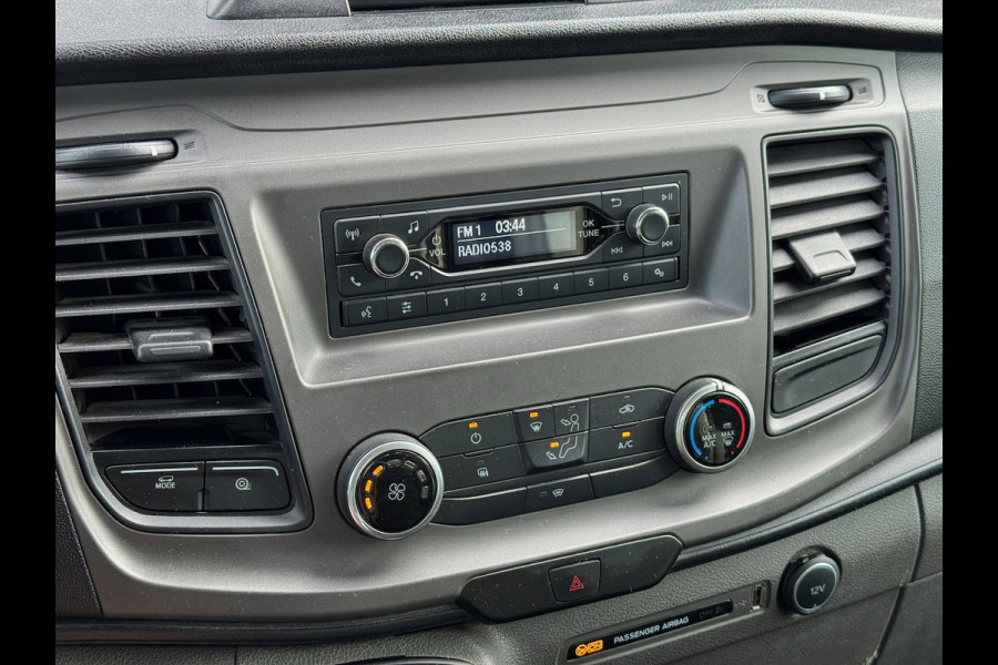 Ford Transit 350 2.0 TDCI L2H1 DC Trend 4WD | Open laadbak | Bluetooth | Kunstleder | 7-pers | Cruise| Airco | Radio | AWD 4×4