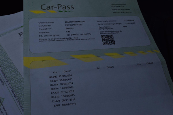 Abarth 500 695 180pk Rivale|Limited edition|Dak|Beats|Akra