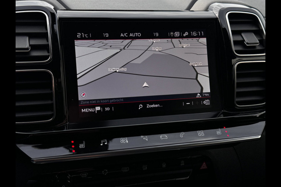 Citroën C5 Aircross 1.6 PureTech Shine | 180 PK | Leder + Memory | 360 Camera | Elek. Achterklep | Stoelverwarming