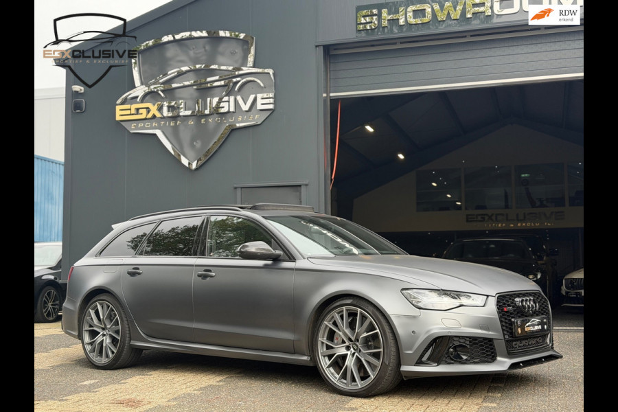 Audi RS6 4.0 TFSI Quattro Performance Akrapovic/Ceramic/Pano/B&O/Night/Pro Line Plus