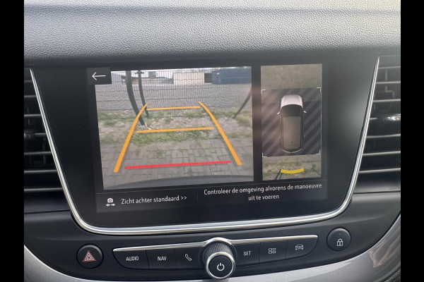 Opel Grandland X 1.2 Turbo Ultimate 1e Eigenaar,360° Camera,Pano,Navi,Stoelverw,Keyless,Rijstrooksensor,BSD,131pk,6 Bak,N.A.P,Pdc V+A,Lm velgen,Halfleder,Dealer Onderhouden,Net beurt gehad,Apk tot 01-2027