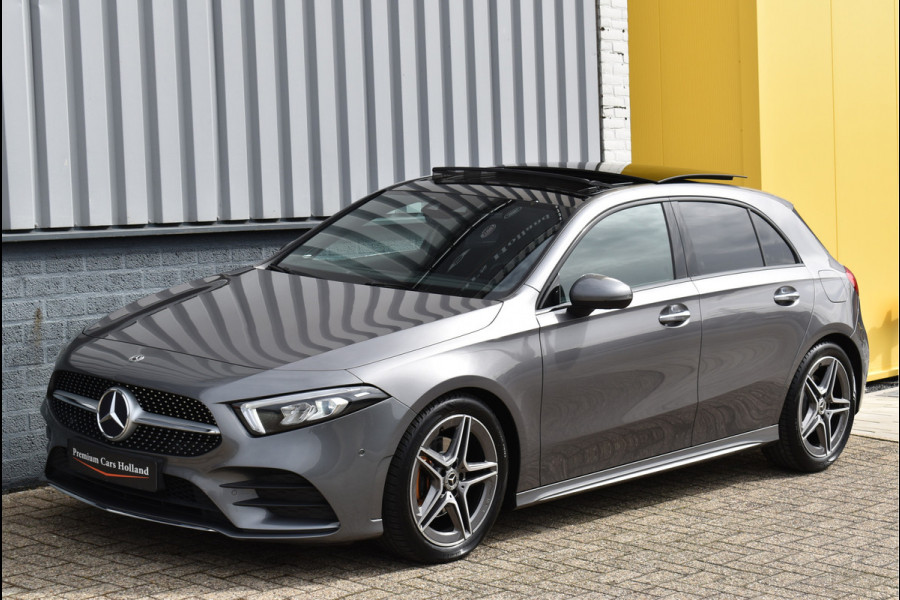 Mercedes-Benz A-Klasse 200 AMG Wide Screen Sfeer Pano Night Pakket Camera 18 Inch
