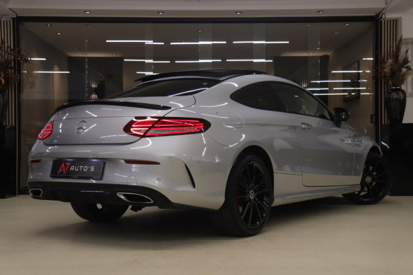 Mercedes-Benz C-Klasse Coupé 180 AMG-LINE NAP Pano/Burm/Carplay/Stoelver/Sfeer/360Cam/Vol