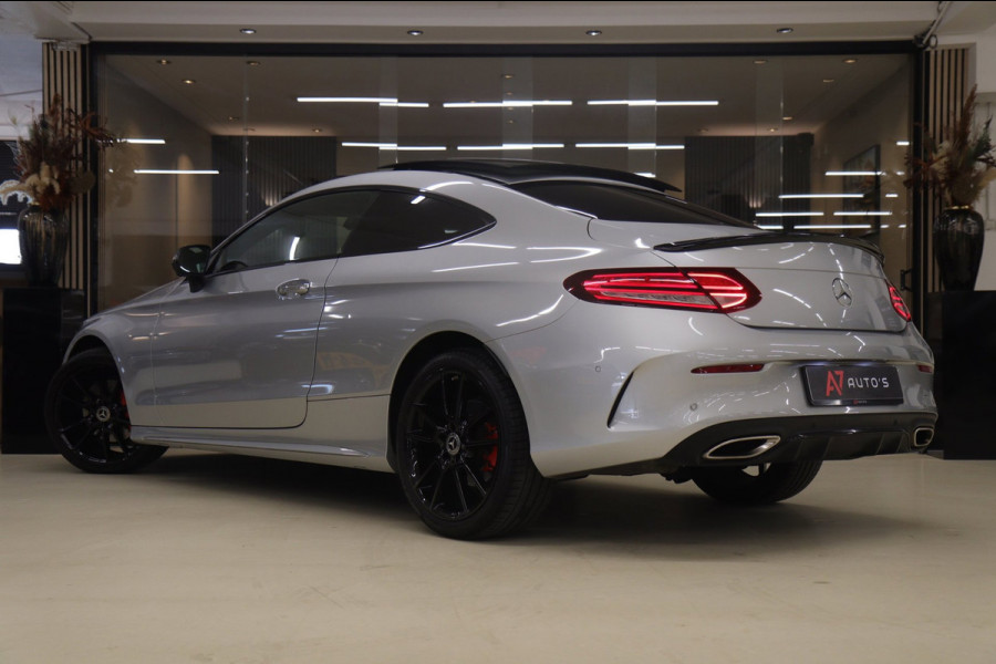 Mercedes-Benz C-Klasse Coupé 180 AMG-LINE NAP Pano/Burm/Carplay/Stoelver/Sfeer/360Cam/Vol