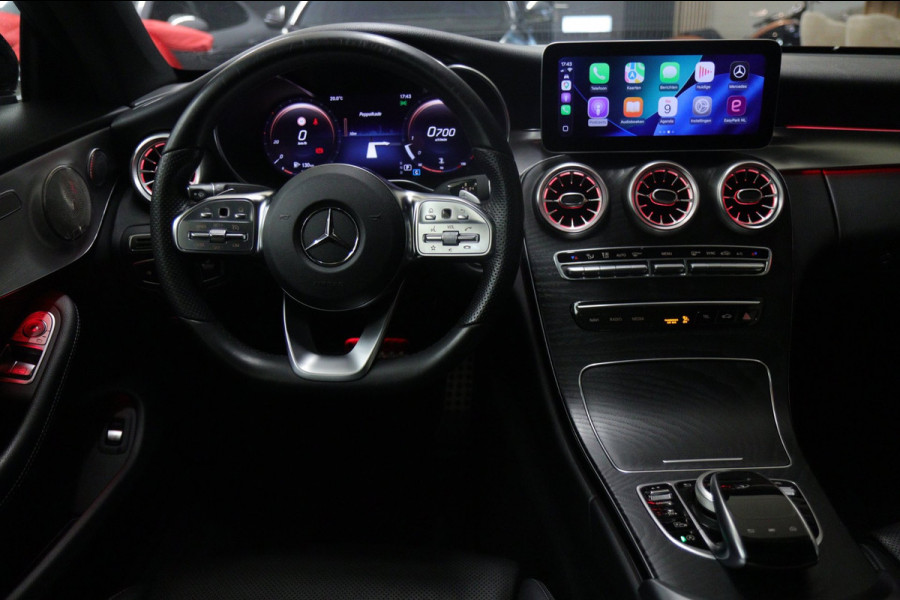 Mercedes-Benz C-Klasse Coupé 180 AMG-LINE NAP Pano/Burm/Carplay/Stoelver/Sfeer/360Cam/Vol