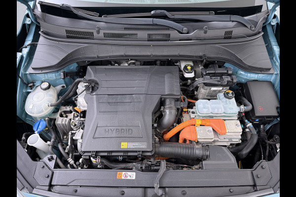 Hyundai Kona 1.6GDI 142PK HEV Hybrid Automaat Adap.Cruise Navi Ecc Camera Krell®-Audio Apple Carplay Android Auto Comfort Lane Assist VESS Led Lmv Isofix Bluetooth DAB FCA 1e Eigenaar Origineel Nederlandse Auto