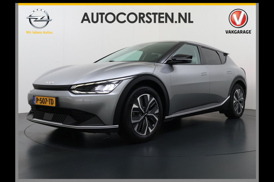 Kia Ev6 Air 58kWh SOH 100% Adap.Cruise Navi Ecc Camera Stoel+Stuurverwarming Apple Carplay Android Auto Pdc Dodehoekdetectie File assistent Lmv 19" Privacy Glas Led DAB Bluetooth 1e Eigenaar Dealeronderhouden Origineel Nederlandse Kia