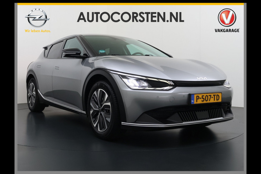 Kia Ev6 Air 58kWh SOH 100% Adap.Cruise Navi Ecc Camera Stoel+Stuurverwarming Apple Carplay Android Auto Pdc Dodehoekdetectie File assistent Lmv 19" Privacy Glas Led DAB Bluetooth 1e Eigenaar Dealeronderhouden Origineel Nederlandse Kia