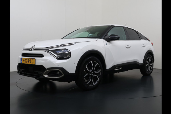 Citroën Ë-C4 50kWh SOH 91% Head-Up Display Adap.Cruise Verwarmd Stuur 360°Camera Navi Ecc Apple Carplay Android Auto Shine Lmv Led Privacy Glas Isofix DAB Bluetooth Lane Assist Regen-Lichtsensor