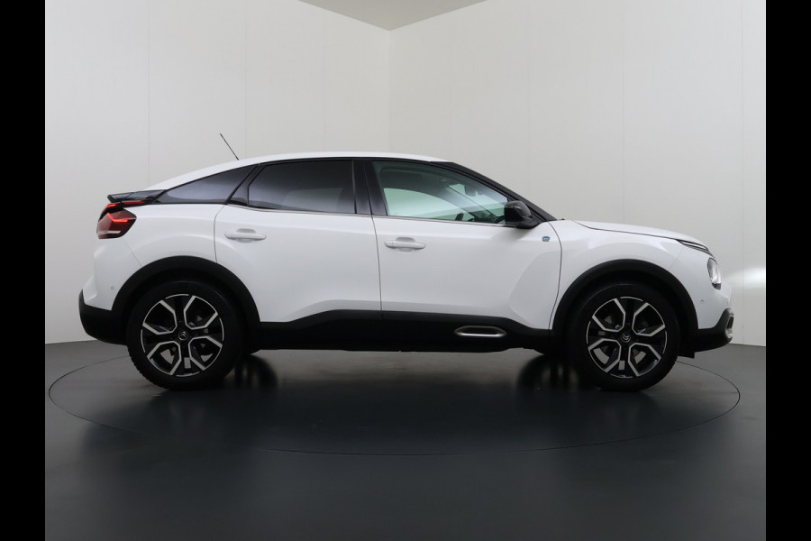 Citroën Ë-C4 50kWh SOH 91% Head-Up Display Adap.Cruise Verwarmd Stuur 360°Camera Navi Ecc Apple Carplay Android Auto Shine Lmv Led Privacy Glas Isofix DAB Bluetooth Lane Assist Regen-Lichtsensor