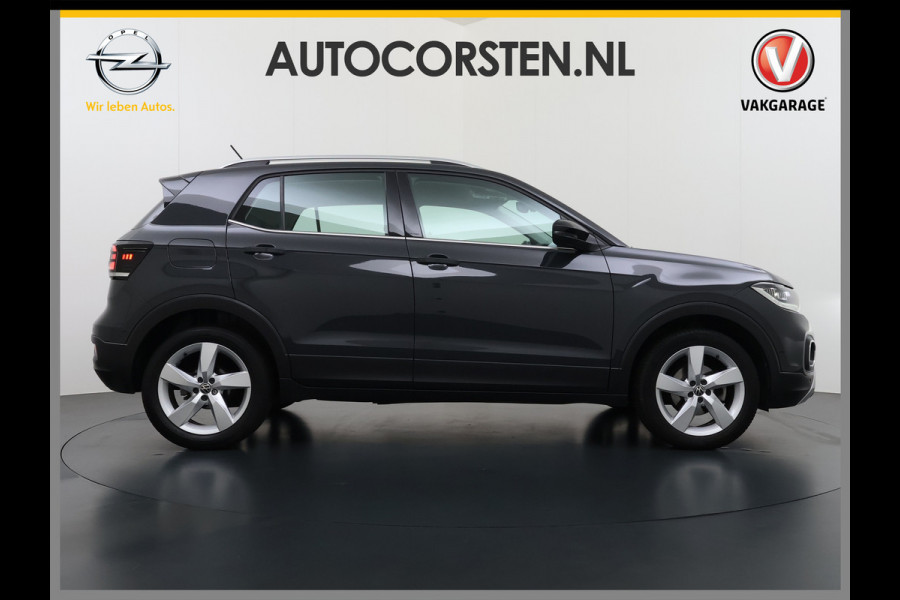 Volkswagen T-Cross 1.0TSI 111PK Automaat Executive-Pack Navi Ecc Adap.Cruise Control Apple Carplay Android Auto Pdc Style Dodehoek detectie Lmv Led Isofix DAB Bluetooth Licht-Regensensor App-Connect 1e Eigenaar Origineel Nederlandse Auto