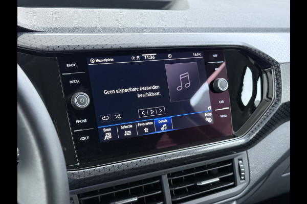 Volkswagen T-Cross 1.0TSI 111PK Automaat Executive-Pack Navi Ecc Adap.Cruise Control Apple Carplay Android Auto Pdc Style Dodehoek detectie Lmv Led Isofix DAB Bluetooth Licht-Regensensor App-Connect 1e Eigenaar Origineel Nederlandse Auto