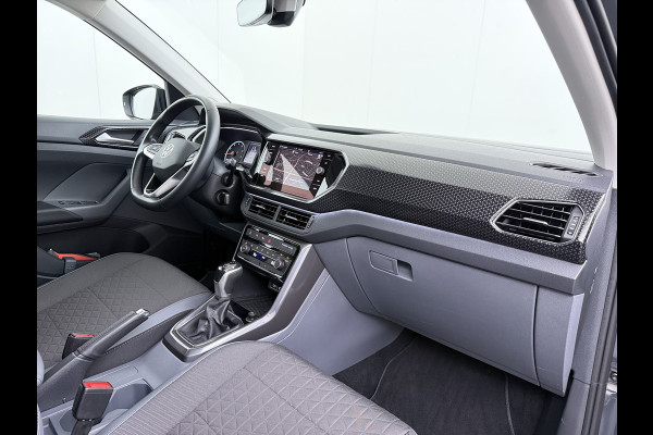 Volkswagen T-Cross 1.0TSI 111PK Automaat Executive-Pack Navi Ecc Adap.Cruise Control Apple Carplay Android Auto Pdc Style Dodehoek detectie Lmv Led Isofix DAB Bluetooth Licht-Regensensor App-Connect 1e Eigenaar Origineel Nederlandse Auto