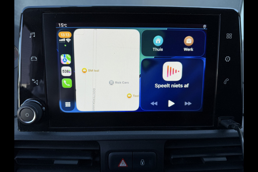 Peugeot Partner 1.5 BlueHDI 102 PK Euro 6 Premium CarPlay/cruise control/PDC