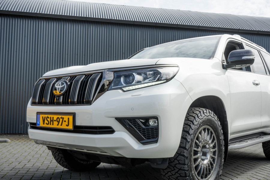 Toyota Land Cruiser 2.8D-4D | 204 PK | 4X4 | Vol Opties | Automaat | Luchtvering | 360° camera | Adapt.Cruise | Stoelverw. & -koeling | LED