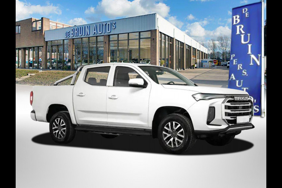 Maxus T90 EV 89 kWh WLTP stadscyclus bereik 471 km Dubbel Cabine Pick-up 5 Persoons