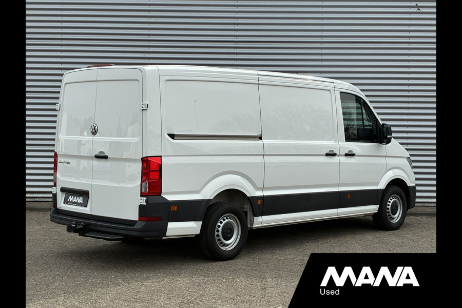 Volkswagen Crafter 2.0TDI 140PK L3H2 Automaat LED Standkachel Cruise Carplay Trekhaak Stoelverwarming Stuurwielverwarming