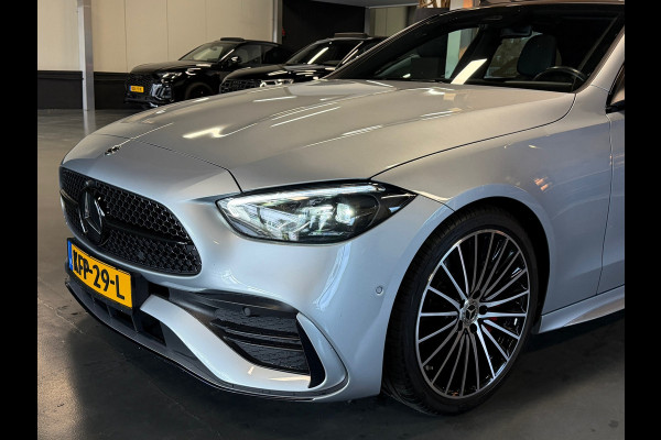 Mercedes-Benz C-Klasse 180 AMG Night pakket Panorama Carbon Sfeerverl.