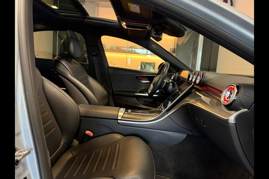 Mercedes-Benz C-Klasse 180 AMG Night pakket Panorama Carbon Sfeerverl.
