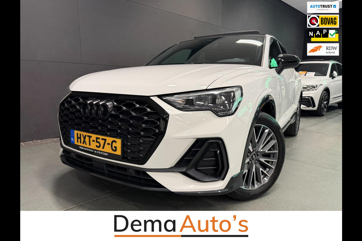 Audi Q3 Sportback 45 TFSI e 2X S-LINE BLACKLINE SOH-TEST/ PANO/NAVI/DAB/LED/ECC/PDC/CRUISE///