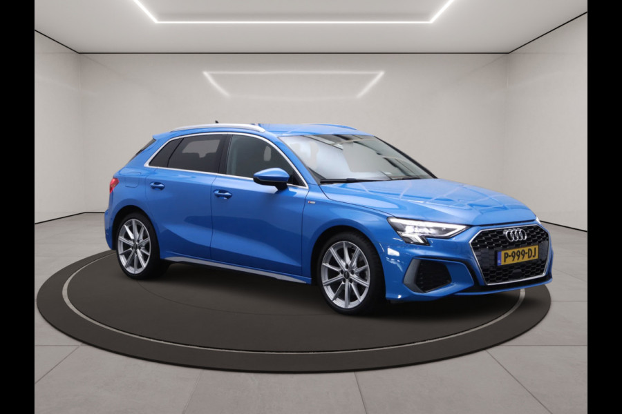 Audi A3 Sportback 35 TFSI 150 PK Automaat Edition One S-Line, Adap. Cruise Control, B&O sound, Stoelverwarming,