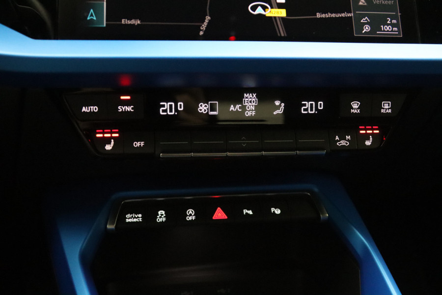 Audi A3 Sportback 35 TFSI 150 PK Automaat Edition One S-Line, Adap. Cruise Control, B&O sound, Stoelverwarming,