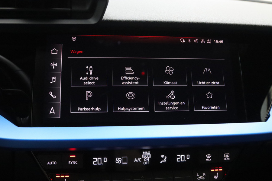 Audi A3 Sportback 35 TFSI 150 PK Automaat Edition One S-Line, Adap. Cruise Control, B&O sound, Stoelverwarming,