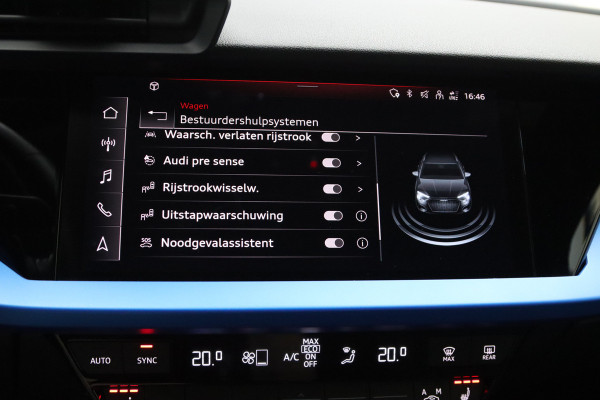 Audi A3 Sportback 35 TFSI 150 PK Automaat Edition One S-Line, Adap. Cruise Control, B&O sound, Stoelverwarming,