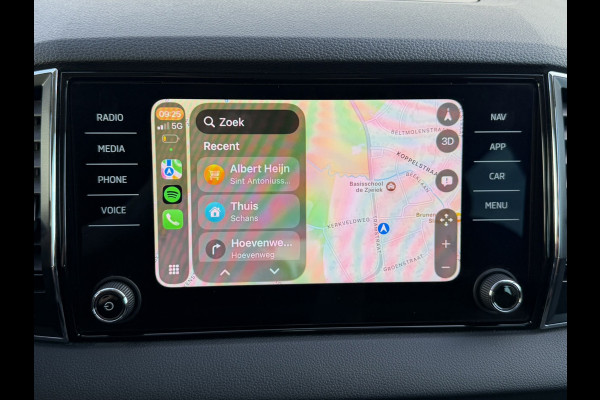 Škoda Karoq 1.5 TSI ACT Automaat Digital dash Carplay 360 Camera Cruise Navigatie Stoel-Stuur Verwarming Elek-A klep