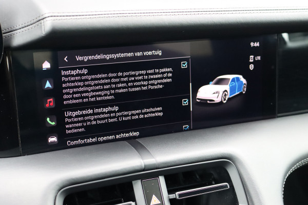 Porsche Taycan Sport Turismo 79 kWh | Achterasbesturing | Luchtvering | Sport-Chrono | ACC | Panoramadak | 18-wegs | BOSE |  Memory | Surround Camera | Verwarmd Stuurwiel |