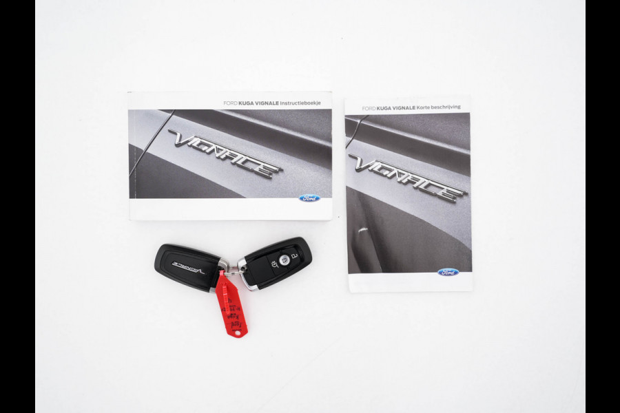 Ford Kuga 2.5 PHEV Vignale (Plug-In) (INCL-BTW) Aut. *HEAD-UP | LEATHER | DIGI-COCKPIT | FULL-LED | KEYLESS | DAB | CARPLAY | NAVI-FULLMAP | MEMORY-PACK | HEATED-COMFORTSEATS | PRIVACYGLASS | TOWBAR | 18''ALU*