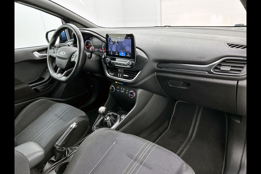 Ford Fiesta 1.5 EcoBoost ST-3(Goed OnderH, Navi, Carplay/ Android, Parkeersensoren, Auto Airco, Cruise Con, Etc)