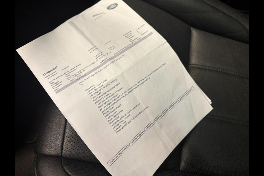 Land Rover Range Rover Evoque 2.0 P200 AWD R-Dynamic HSE PANO/LEDER/NAVI/DAB/CARPLAY/MERIDIAN-SOUND///