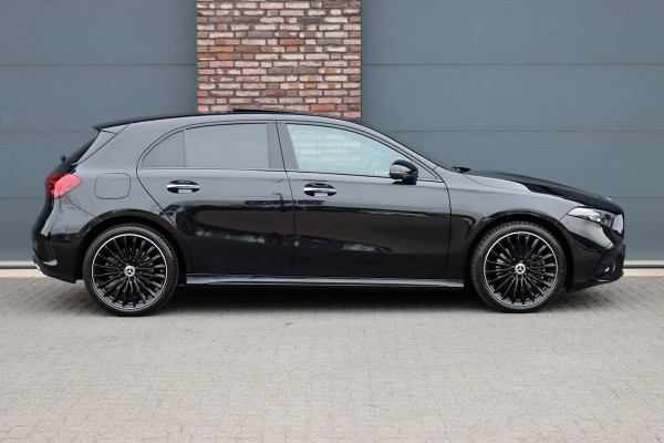 Mercedes-Benz A-Klasse 250 e AMG Line | Facelift | Panoramadak | Memory | HUD | Surround Camera | Advanced Sound System | Keyless Go | Leder | Verwarmd Stuurwiel | Nightpakket | Augemented Reality |