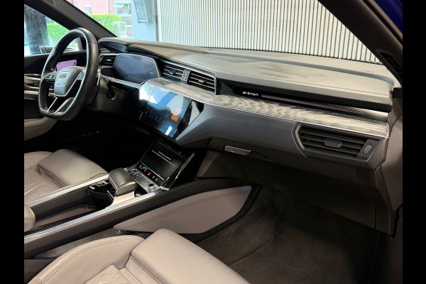 Audi e-tron Sportback 55 quattro S edition 95 kWh AUT. PANORAMADAK CAMERA VIRTUAL COCKPIT NAVI LEDER APPLE CARPLAY STOELVERWARMING