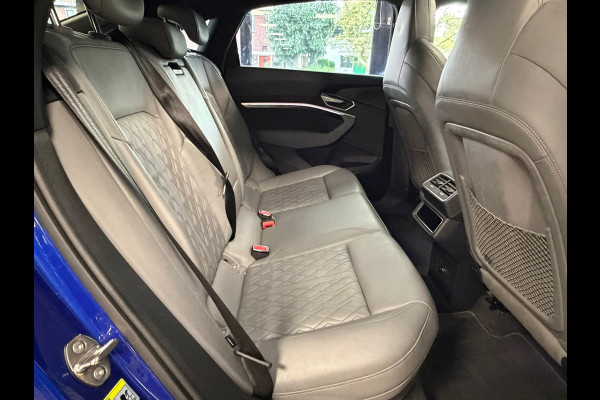 Audi e-tron Sportback 55 quattro S edition 95 kWh AUT. PANORAMADAK CAMERA VIRTUAL COCKPIT NAVI LEDER APPLE CARPLAY STOELVERWARMING