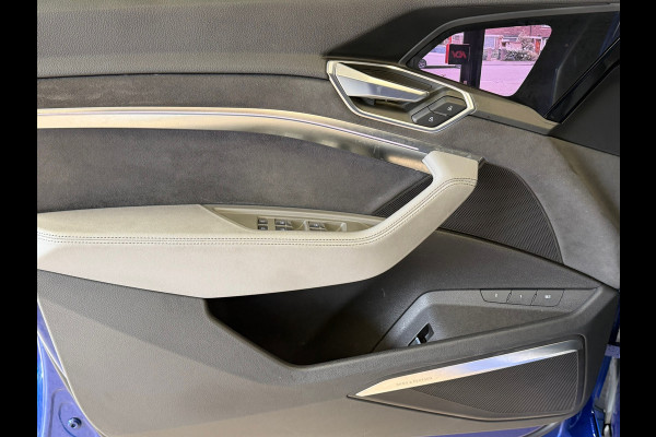 Audi e-tron Sportback 55 quattro S edition 95 kWh AUT. PANORAMADAK CAMERA VIRTUAL COCKPIT NAVI LEDER APPLE CARPLAY STOELVERWARMING