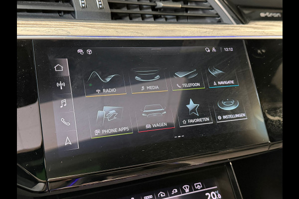 Audi e-tron Sportback 55 quattro S edition 95 kWh AUT. PANORAMADAK CAMERA VIRTUAL COCKPIT NAVI LEDER APPLE CARPLAY STOELVERWARMING