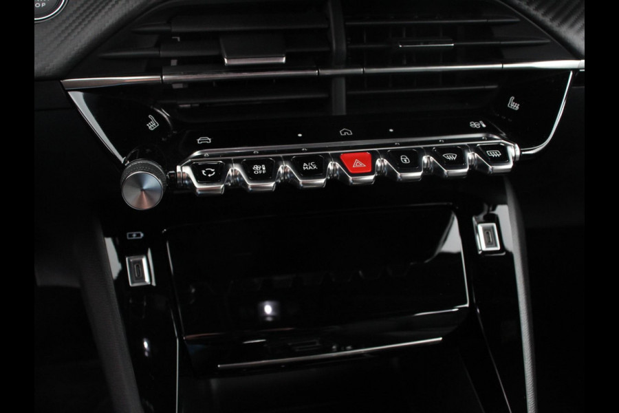 Peugeot 2008 1.2 PureTech 130pk Automaat Allure Navigatie Climate Control Camera 360 Dab Led Lichtmetalen Velgen Parkeer sensoren Cruise Control Adaptive Stoelverwarming